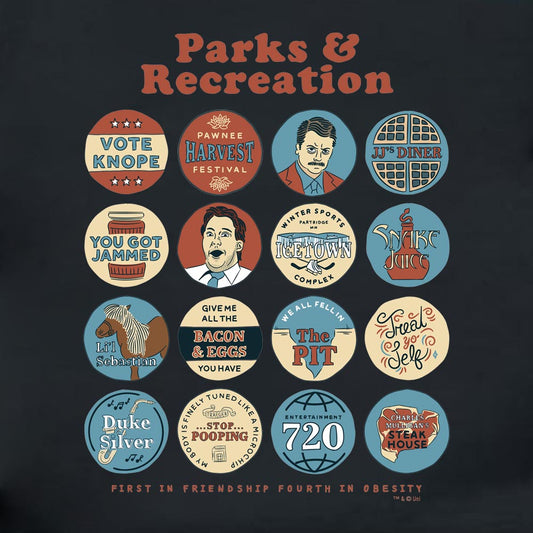 Parks and Recreation Quote Mash-Up Hoodie