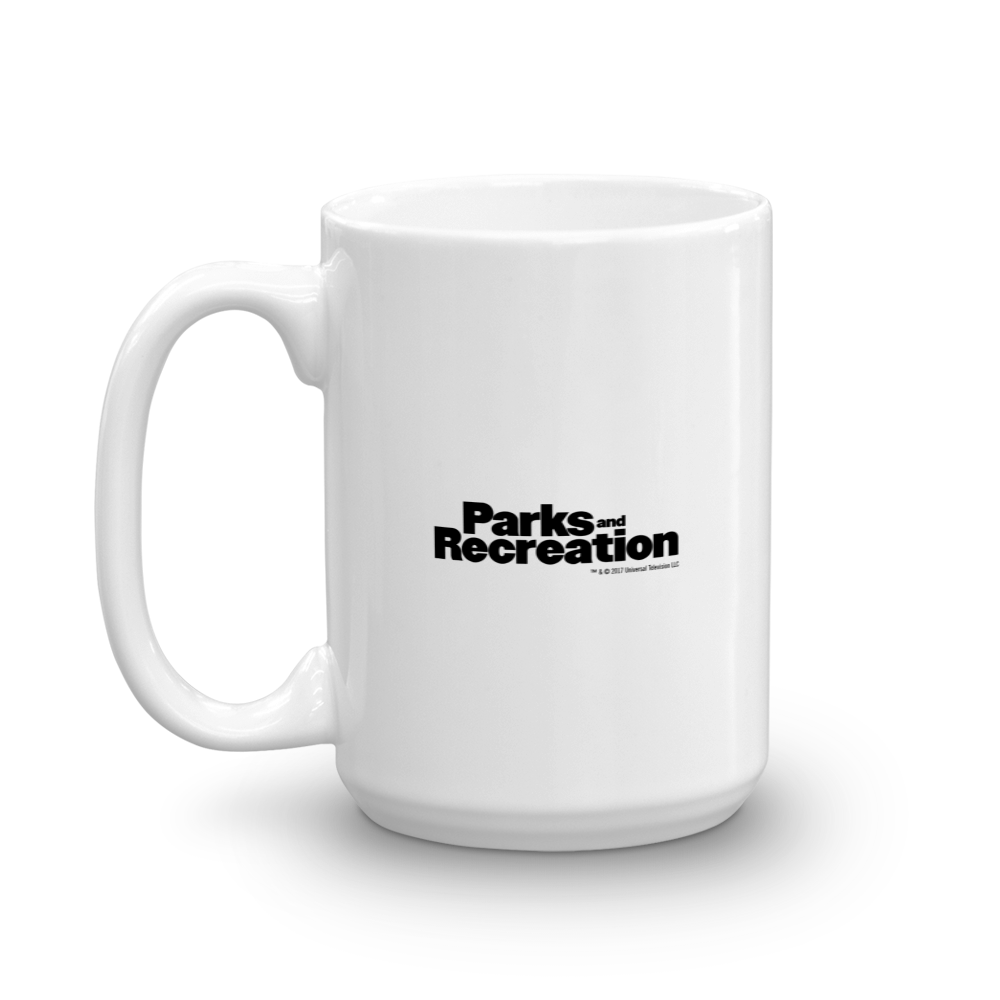 Parks and Recreation Bacon and Eggs White Mug