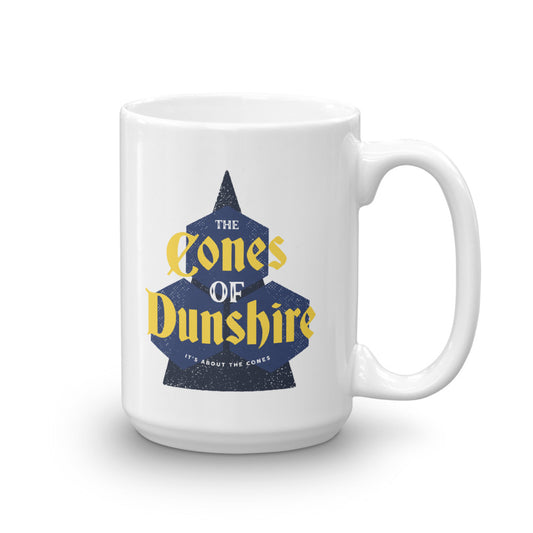 Parks and Recreation The Cones of Dunshire White Mug