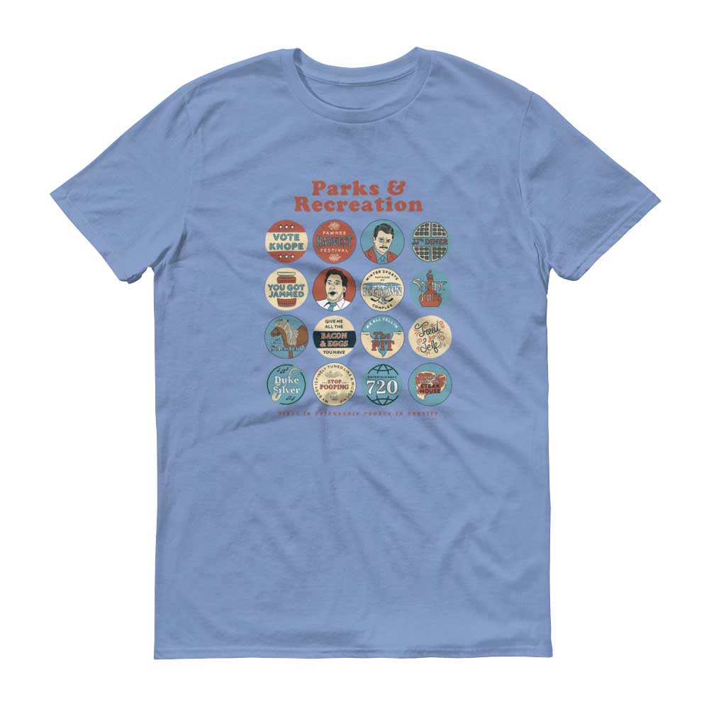 Parks and Recreation Quote Mash-Up Short Sleeve T-Shirt