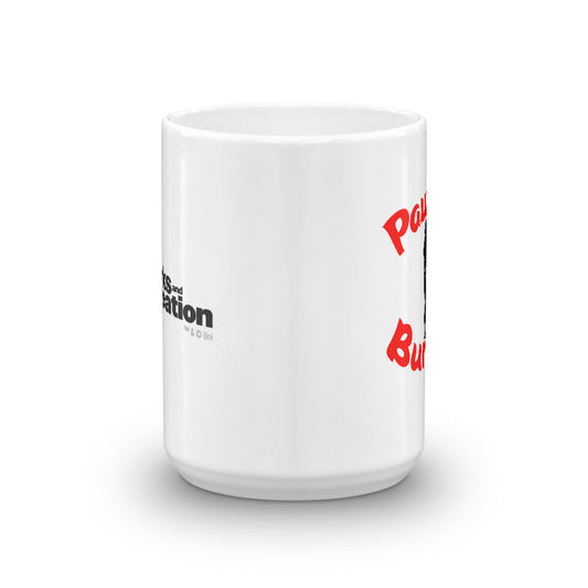 Parks and Recreation Paunch Burger White Mug