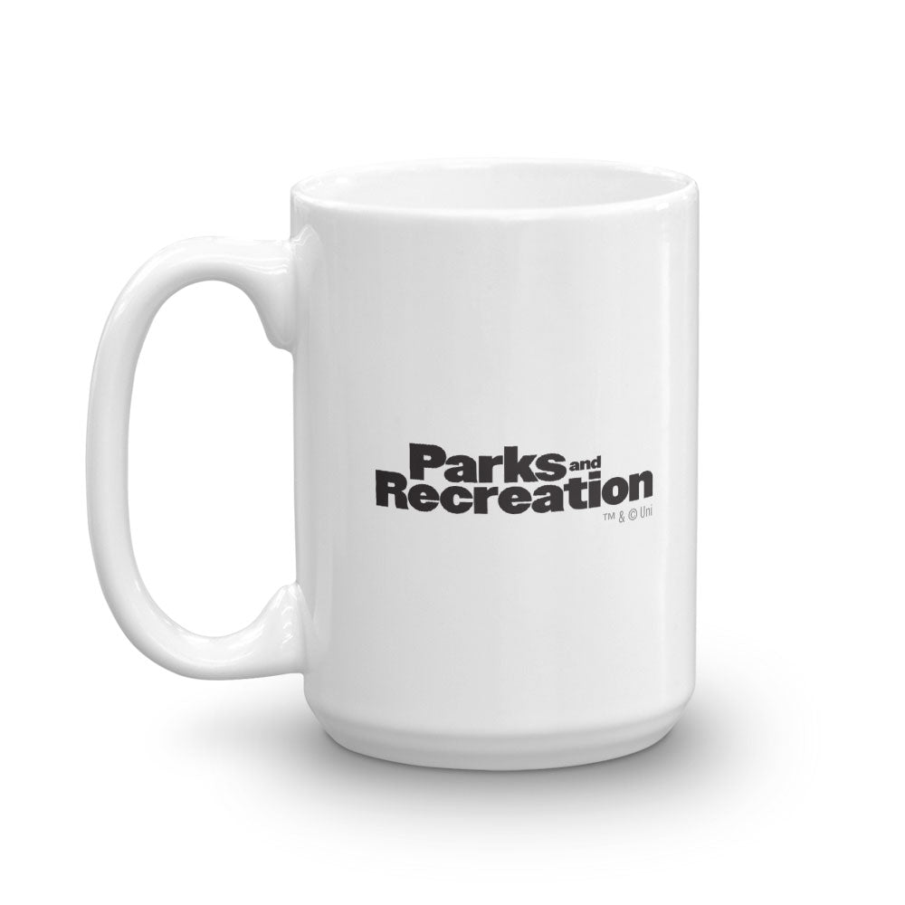 Parks and Recreation Paunch Burger White Mug
