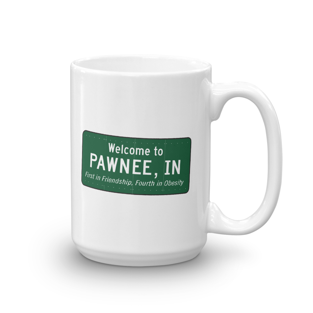 Parks and Recreation Pawnee White Mug White Mug