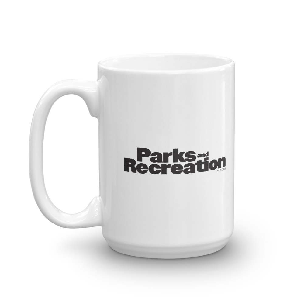 Parks and Recreation Snake Juice White Mug