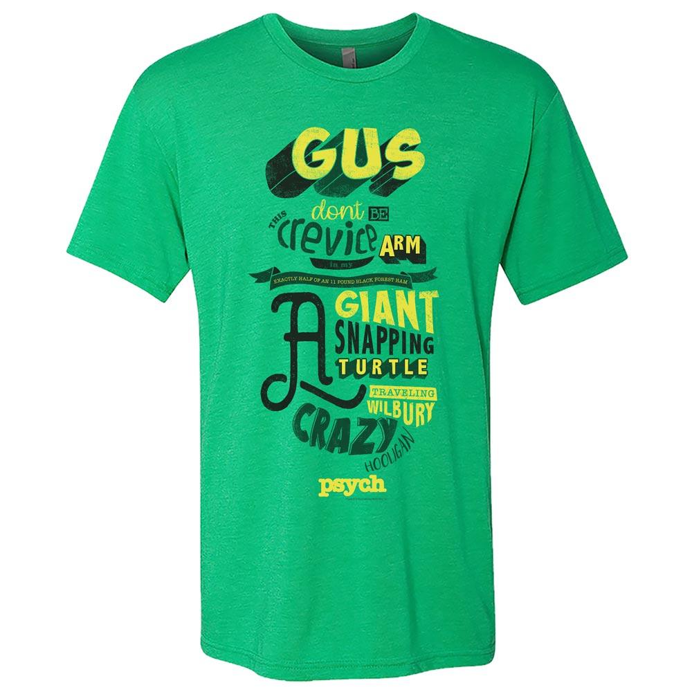 Psych Gus Don't Be Men's Tri-Blend Short Sleeve T-Shirt