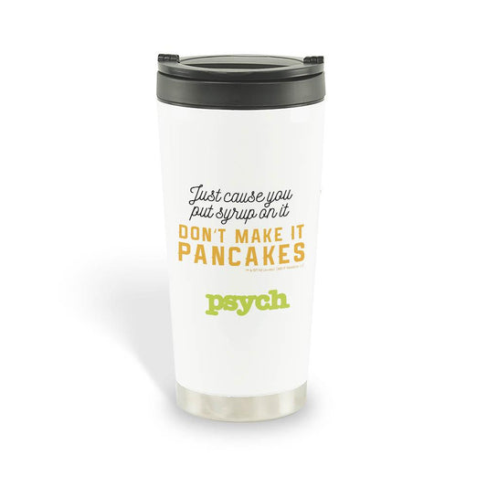 Psych Pancakes Travel Mug