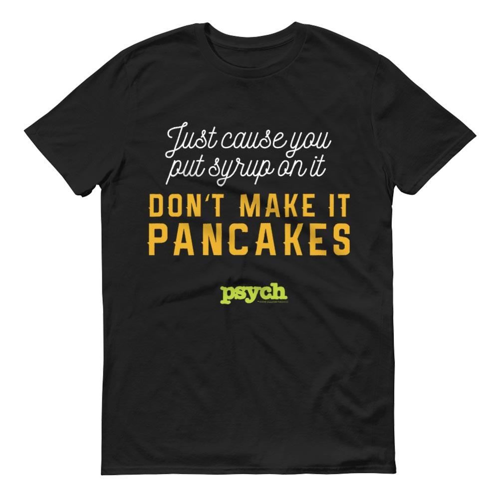 Psych Pancakes Men's Short Sleeve T-Shirt