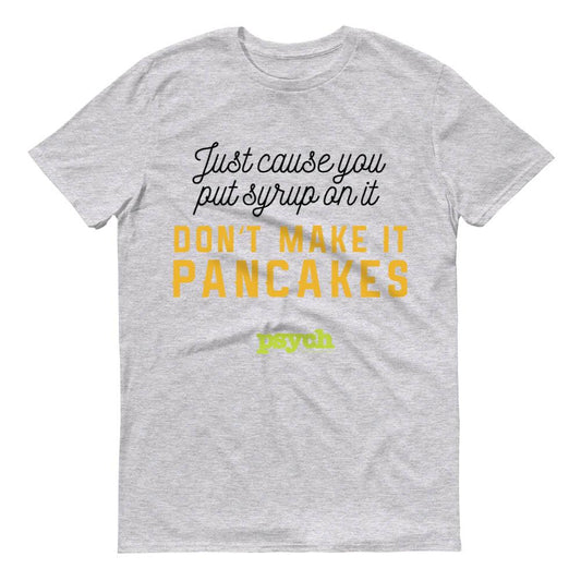 Psych Pancakes Men's Short Sleeve T-Shirt