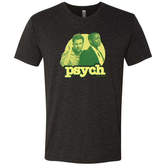 Psych Gus and Shawn Men's Tri-Blend T-Shirt