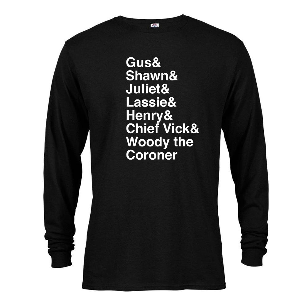 Psych Names Adult Long Sleeve T-Shirt
