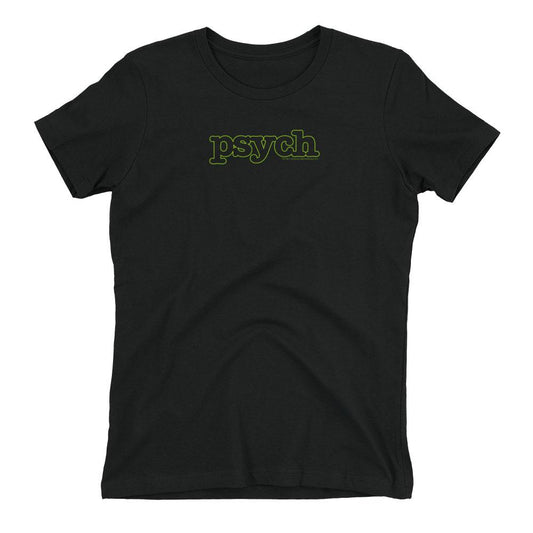 Psych Outline Logo Women's Short Sleeve T-Shirt