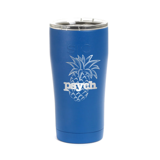 Psych Pineapple Laser Engraved SIC Tumbler