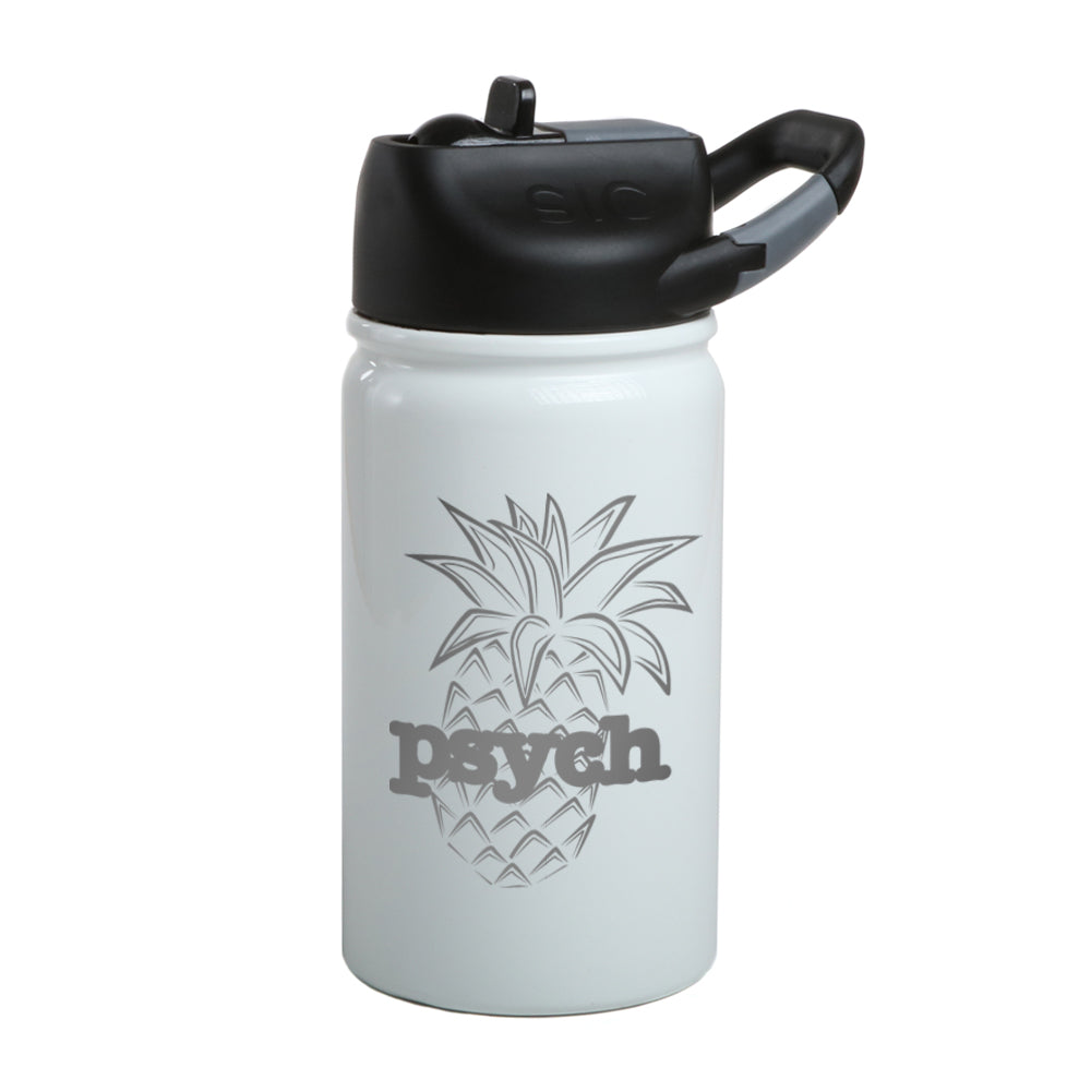 Psych Pineapple Laser Engraved SIC Water Bottle