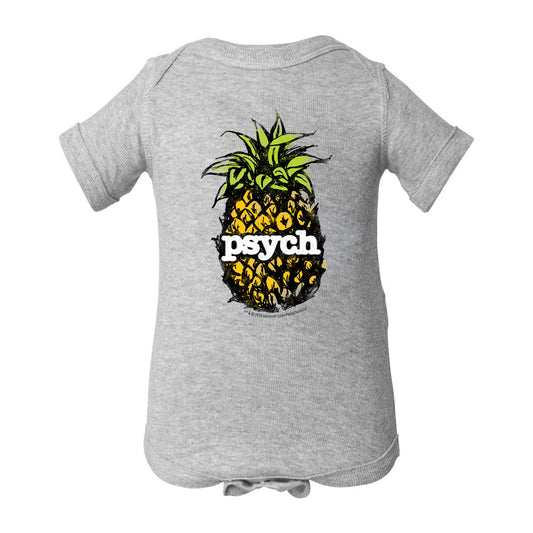 Psych Vintage Pineapple Baby Bodysuit