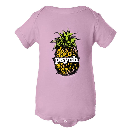 Psych Vintage Pineapple Baby Bodysuit