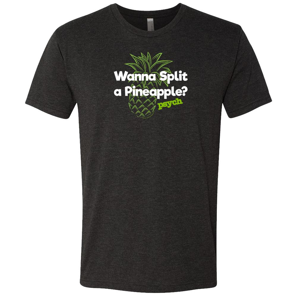 Psych Wanna Split a Pineapple? Men's Tri-Blend T-Shirt