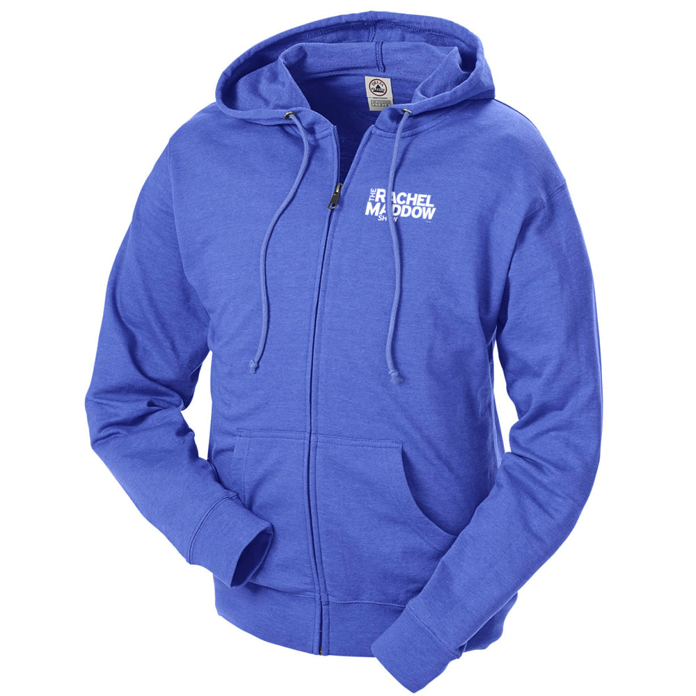 The Rachel Maddow Show French Terry Zip-Up Hoodie