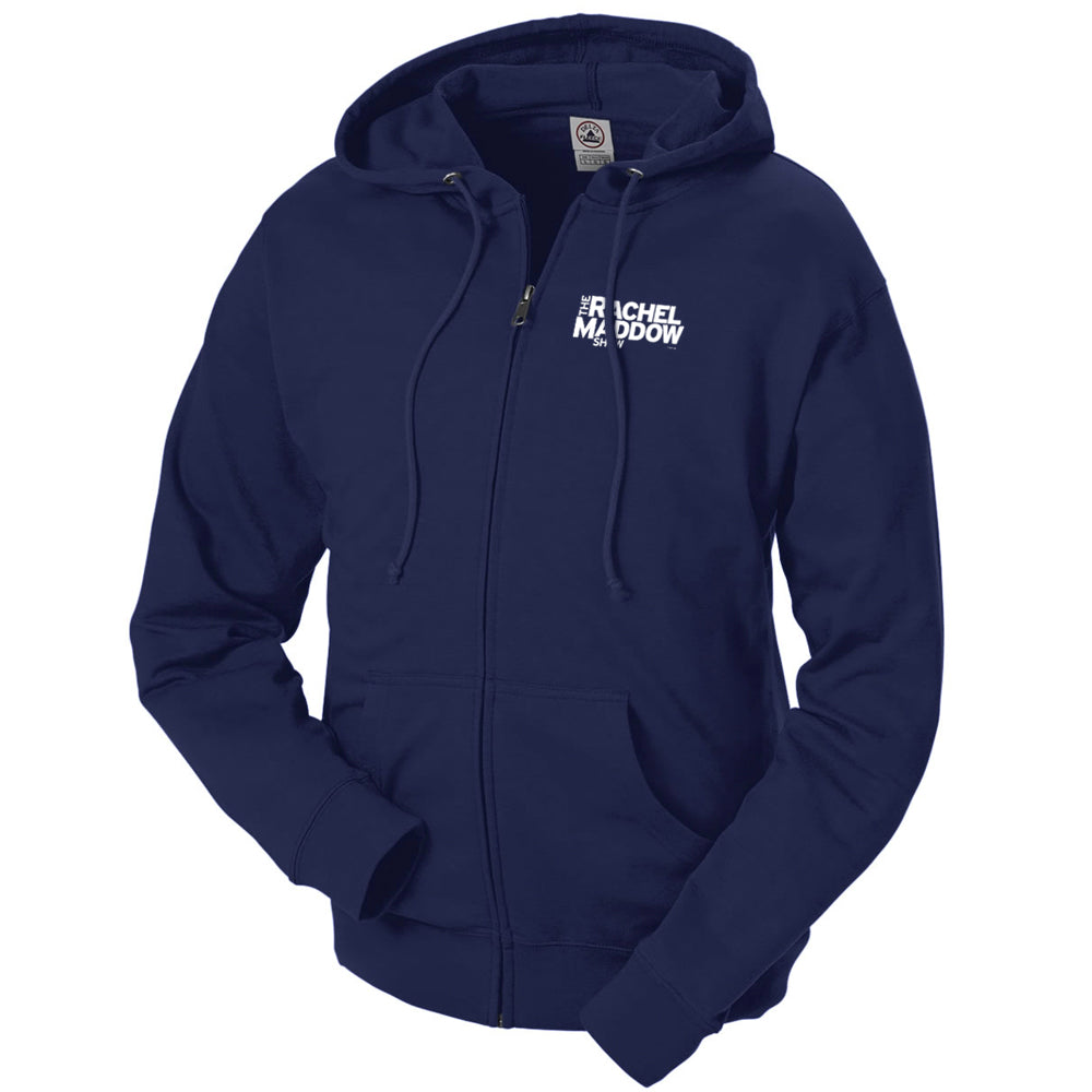 The Rachel Maddow Show French Terry Zip-Up Hoodie