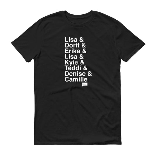 The Real Housewives of Beverly Hills Names Men's Short Sleeve