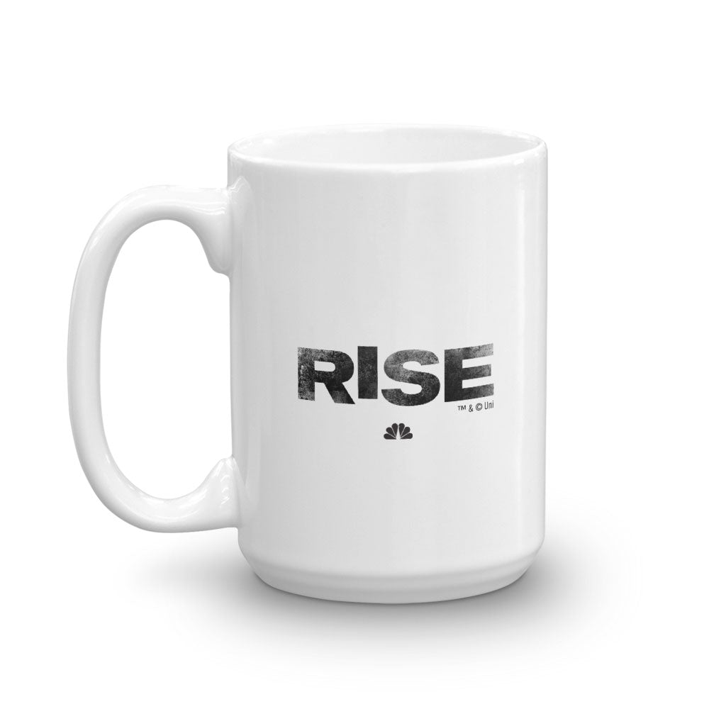 Rise Logo White Mug