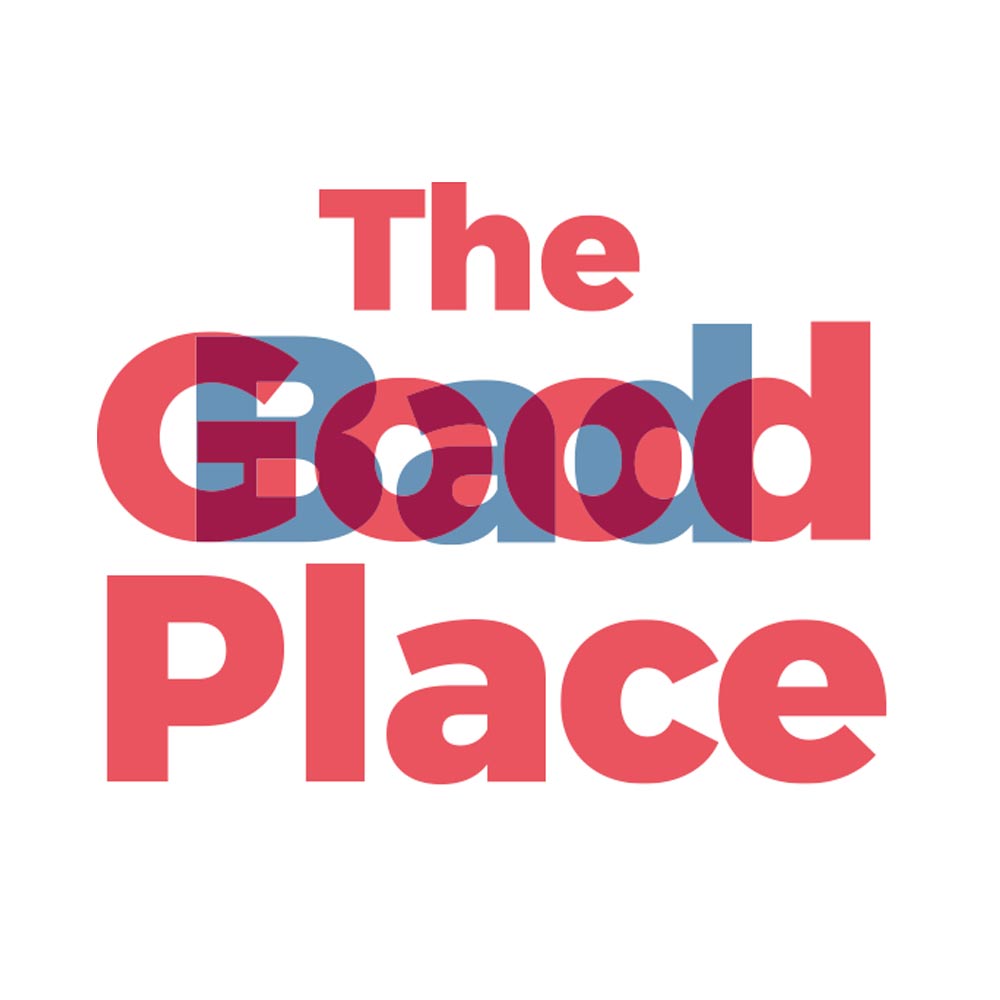 The Good Place Bad Place White Mug