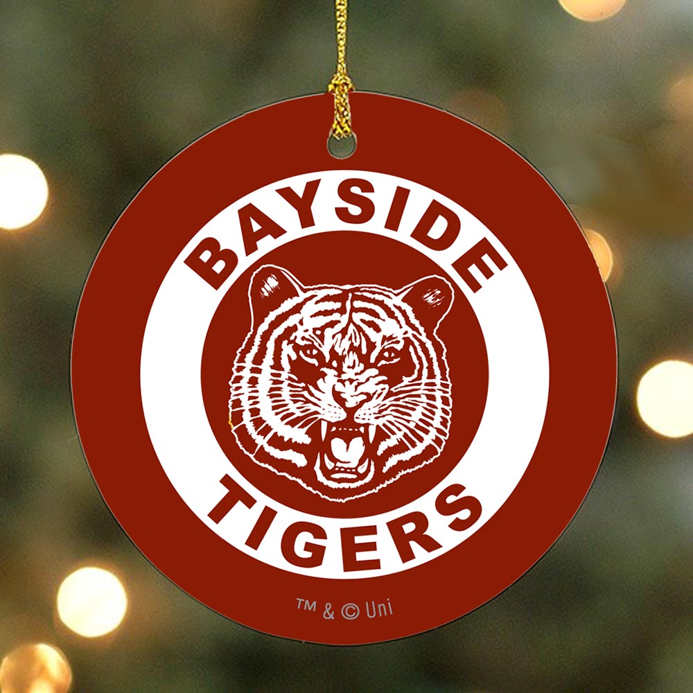 Saved By The Bell Bayside Tigers Ornament