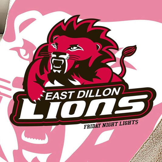 Friday Night Lights East Dillon Lions Sherpa Blanket