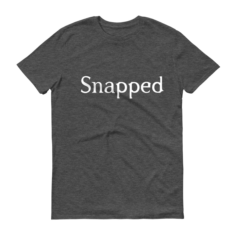 Snapped Logo Adult Short Sleeve T-Shirt