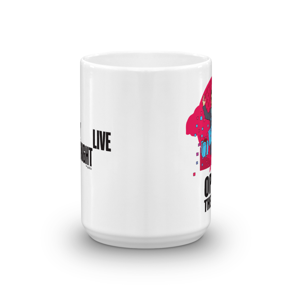 Saturday Night Live D**k in a Box White Mug