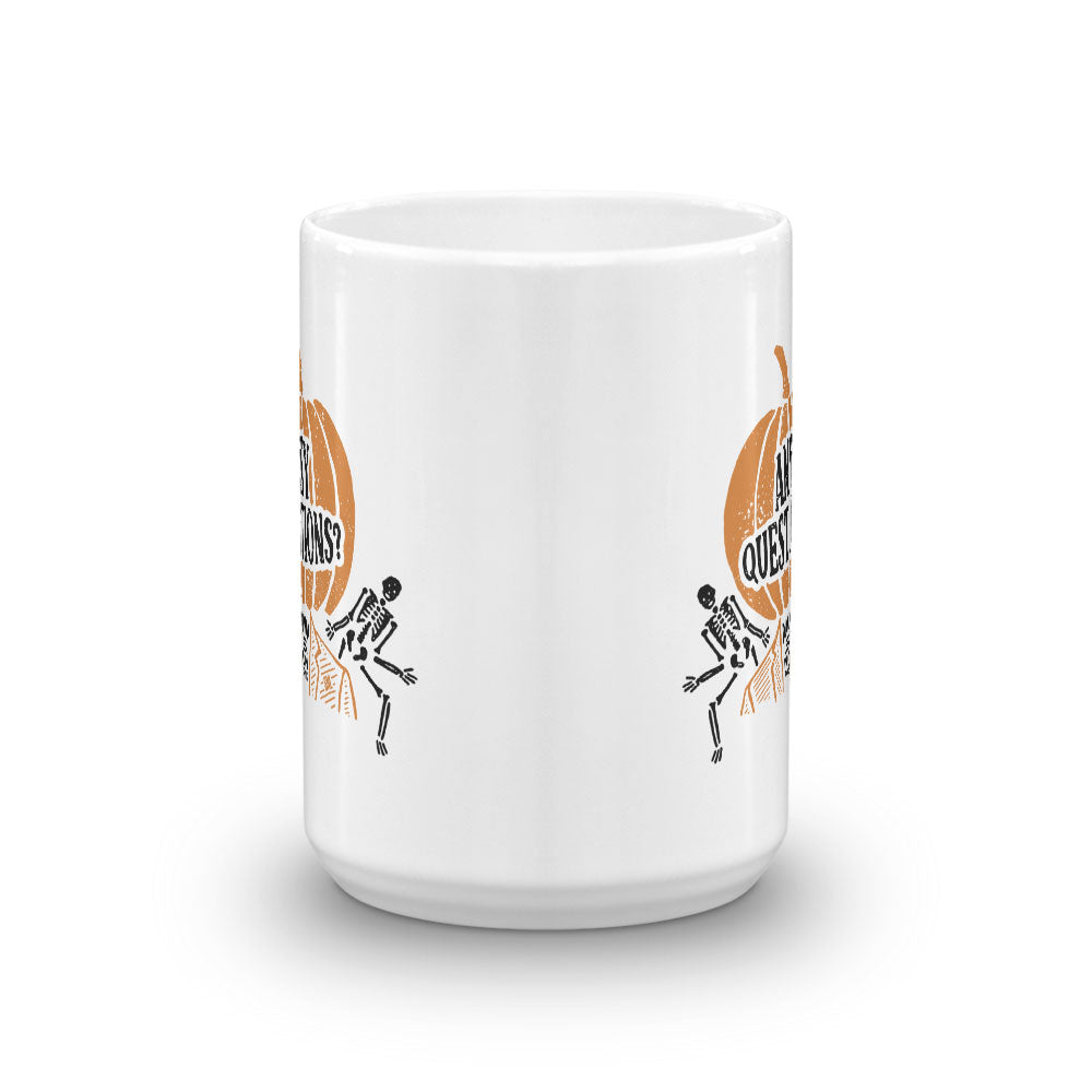 Saturday Night Live David S. Pumpkins  White Mug