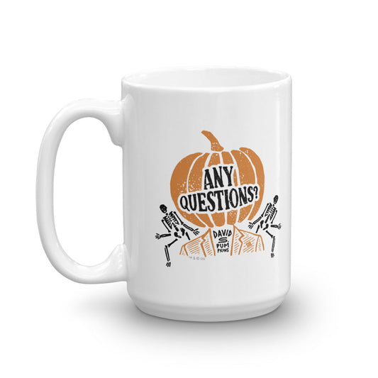 Saturday Night Live David S. Pumpkins  White Mug