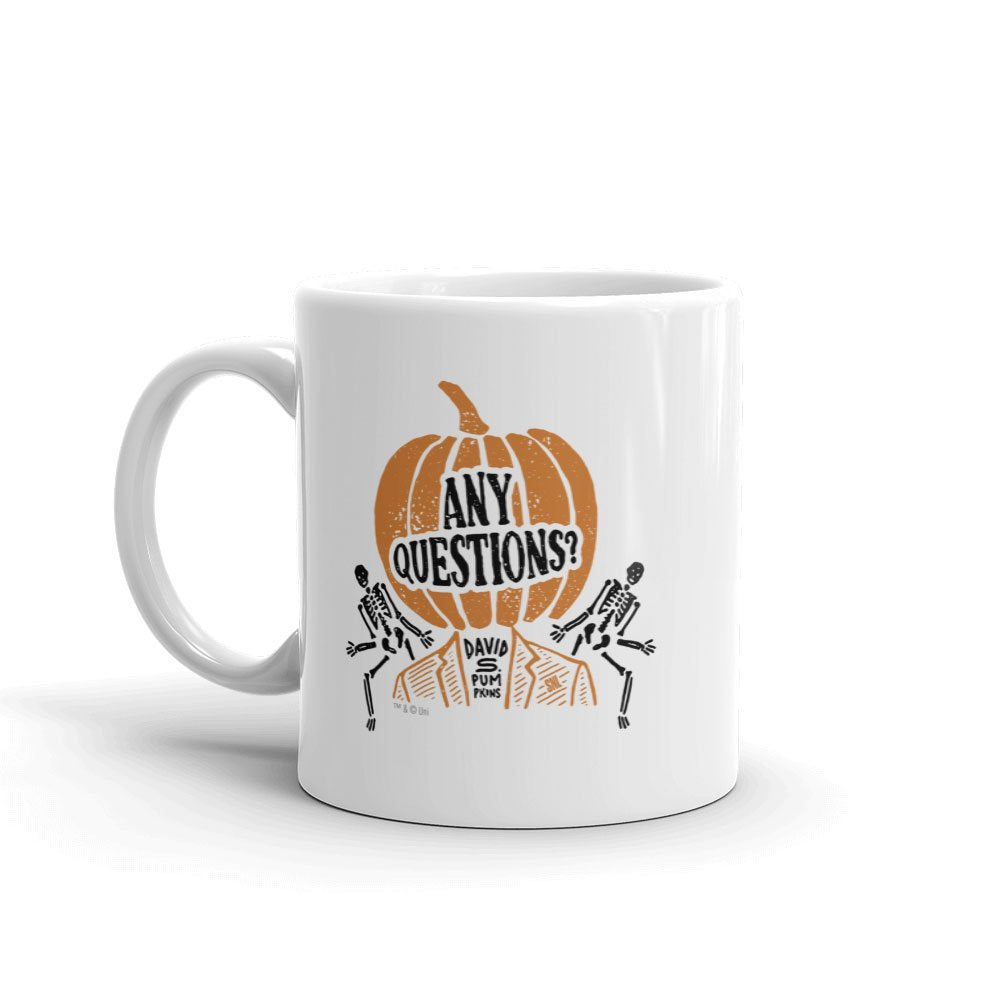 Saturday Night Live David S. Pumpkins  White Mug