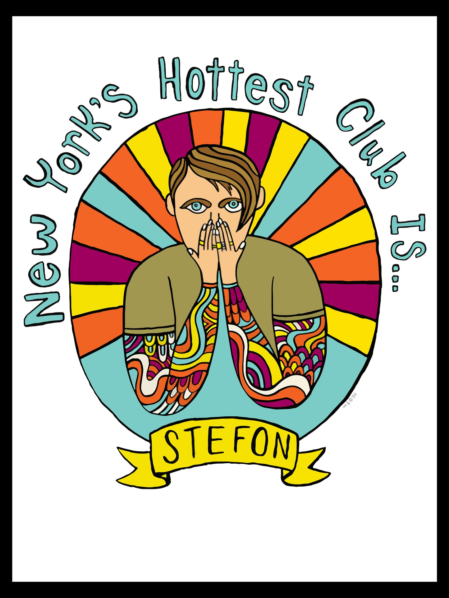 Saturday Night Live Stefon New York's Hottest Club Poster - 18x24