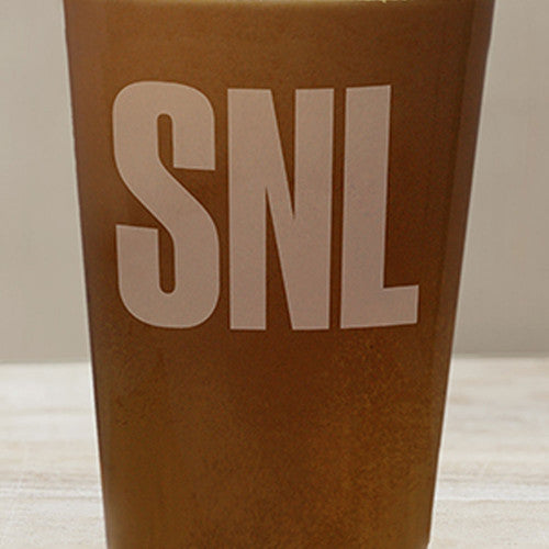SNL Pint Glass