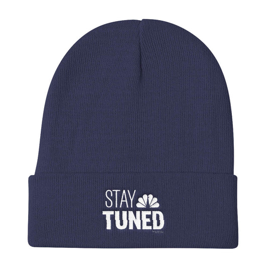 Stay Tuned Embroidered Beanie