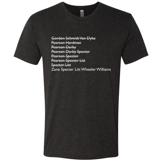 Suits Firm Names Men's Tri-Blend T-Shirt