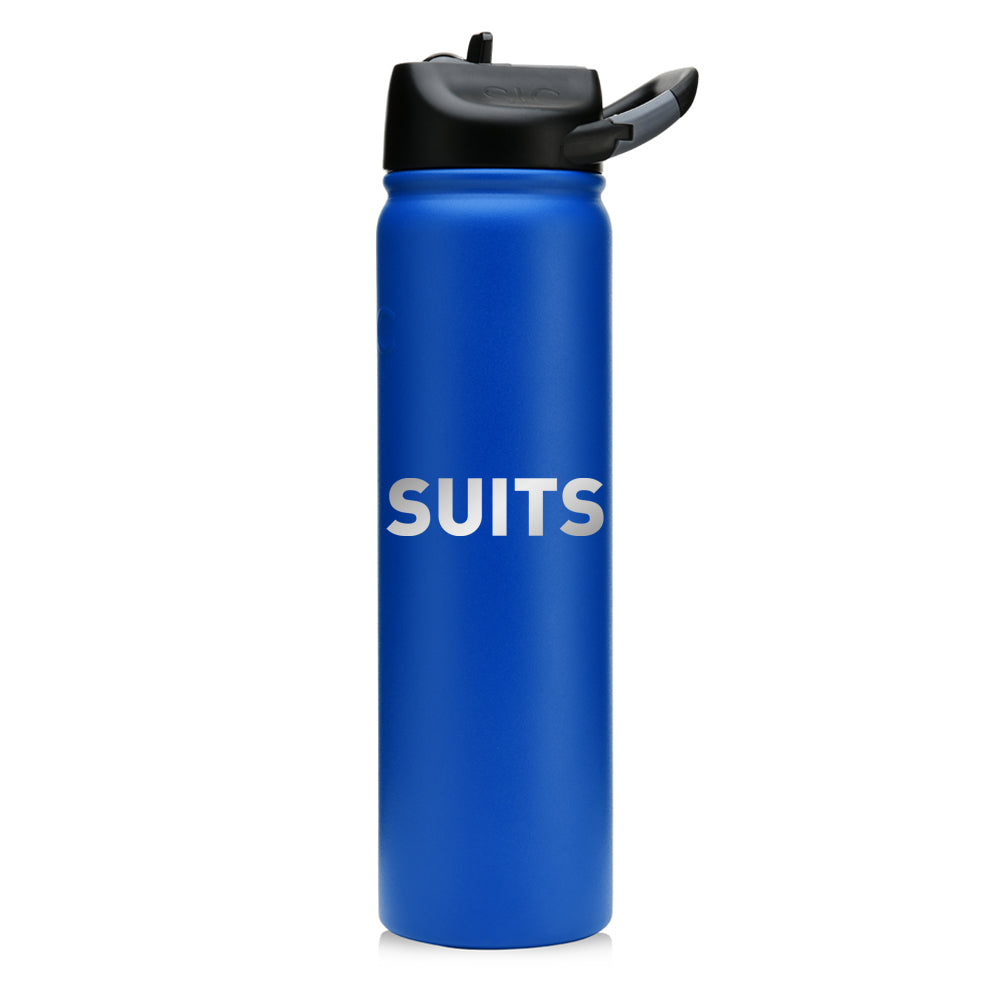 Suits Logo Laser Engraved SIC Water Bottle