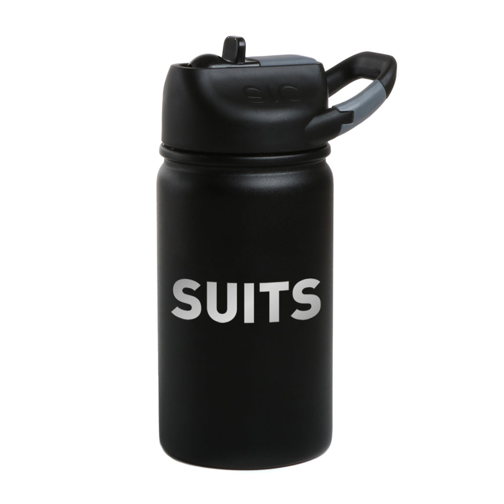 Suits Logo Laser Engraved SIC Water Bottle
