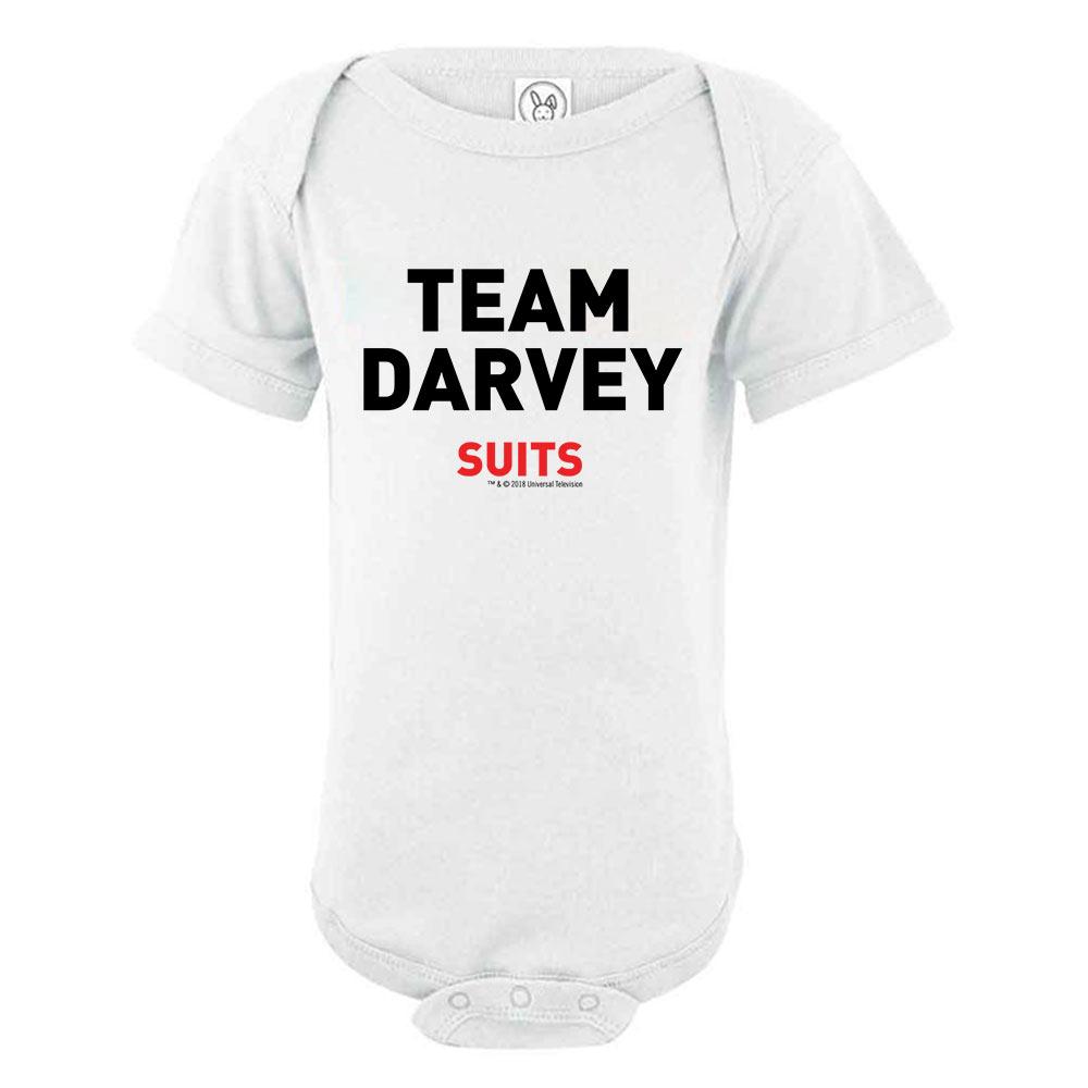 Suits Stacked Team Darvey Baby Bodysuit