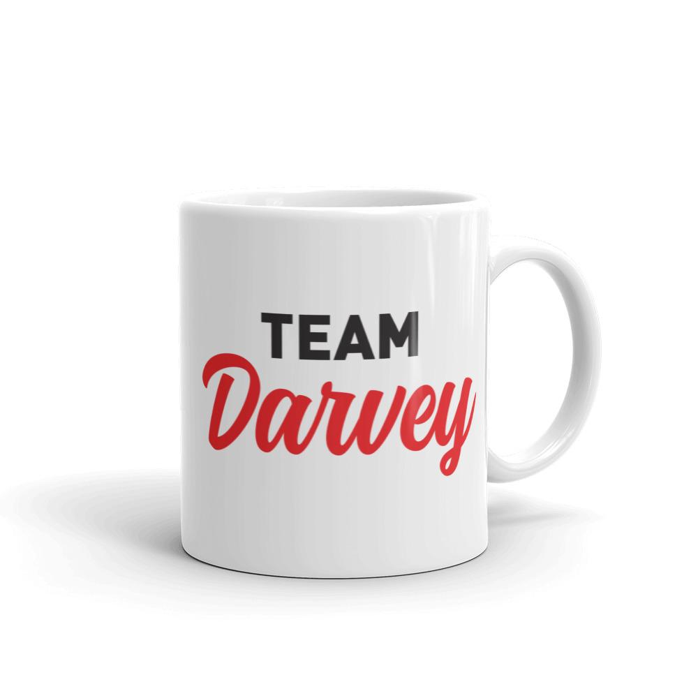 Suits Team Darvey White Mug