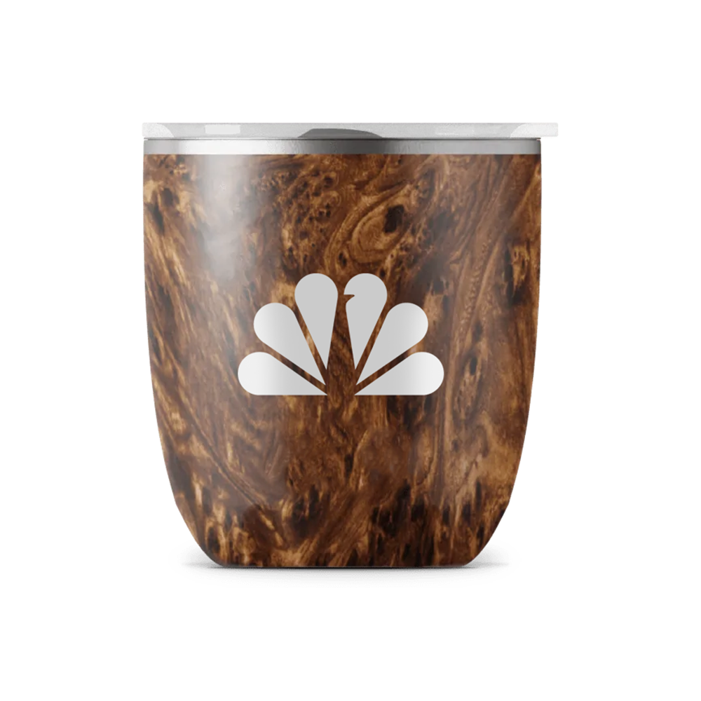 NBC Swell Teakwood Tumbler