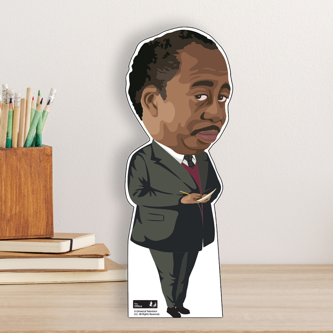 The Office Flat Stanley Hudson Mini Tabletop Standee