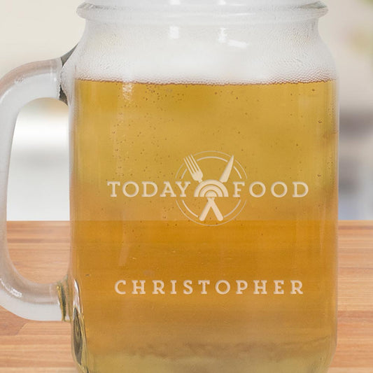 TODAY Food Personalized Mason Jar