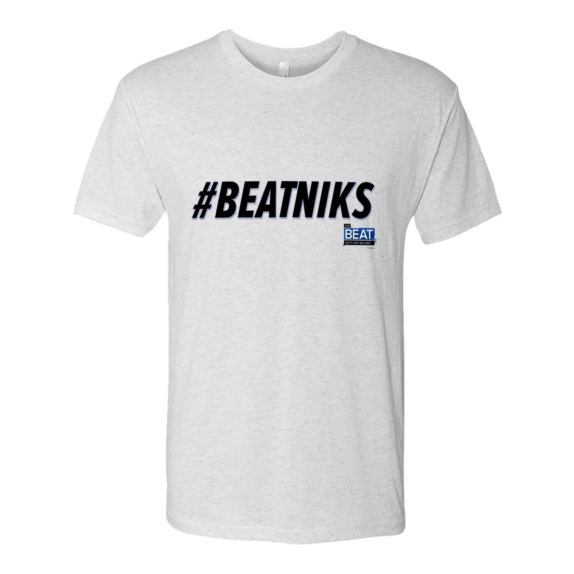 The Beat with Ari Melber #Beatniks Men's Tri-Blend Short Sleeve T-Shirt