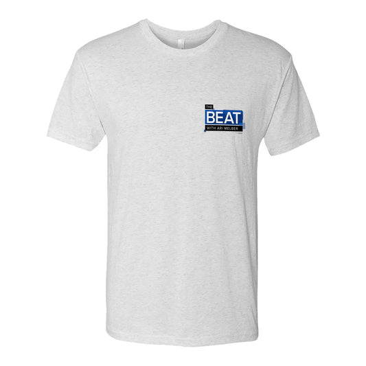 The Beat with Ari Melber Men's Tri-Blend Short Sleeve T-Shirt