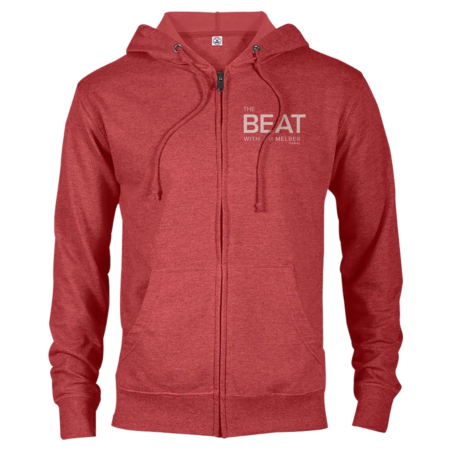 The Beat with Ari Melber Lightweight Zip Up Hooded Sweatshirt