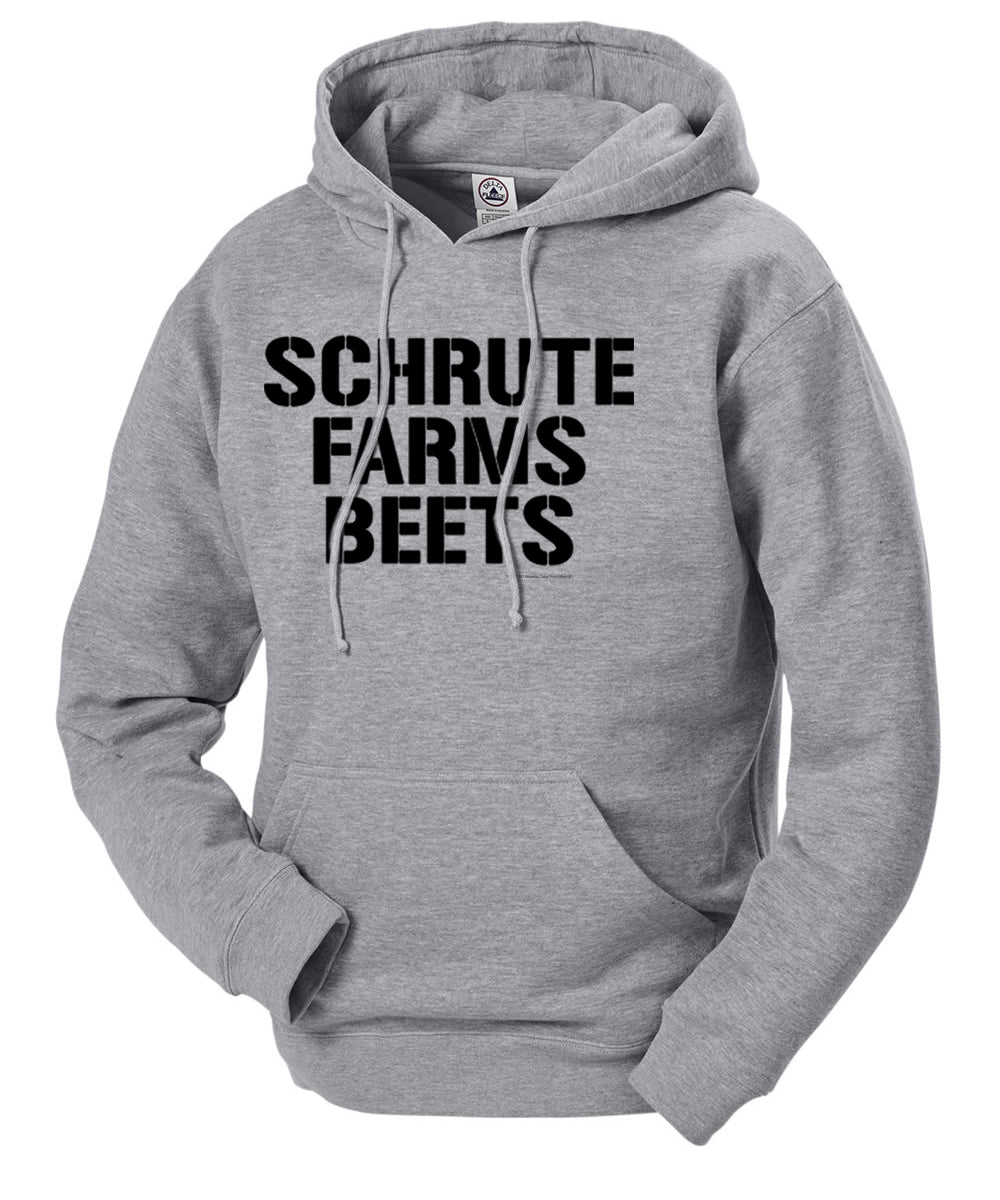Sweat à Capuche The Office - Schrute Farms - Grande étiquette - Merchandising Officiel