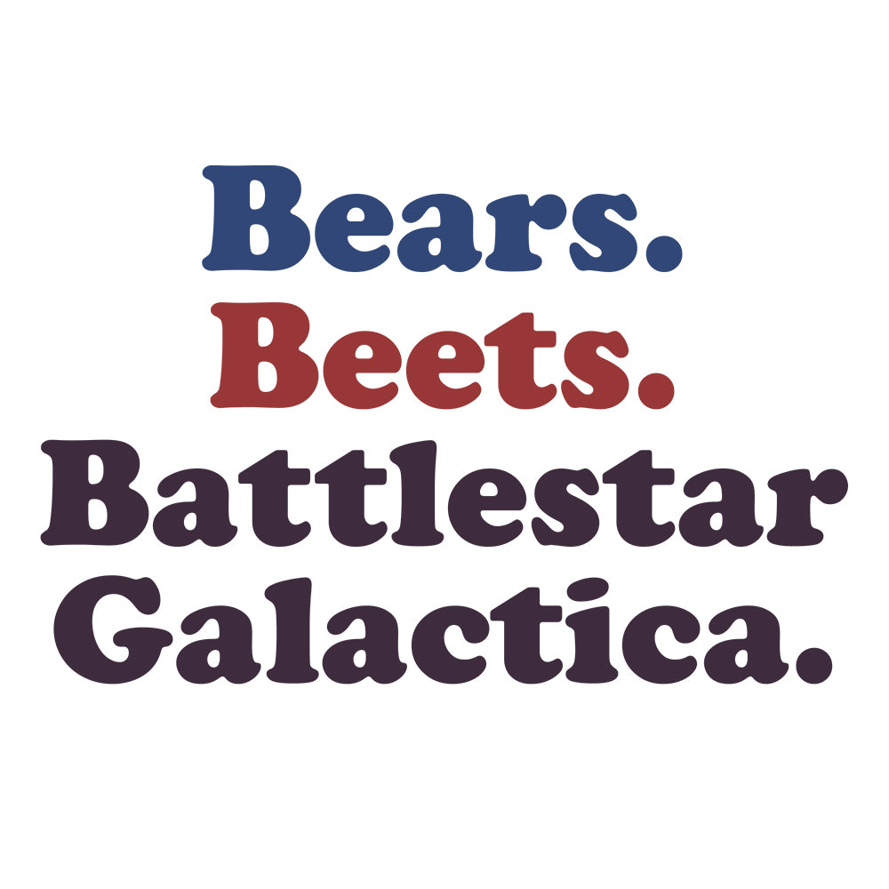The Office Bears. Beets. Battlestar Galactica 11oz Mug