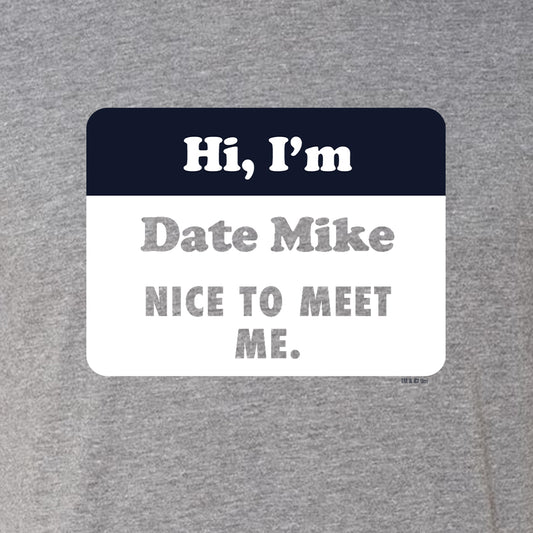 The Office Date Mike Men's Tri-Blend Short Sleeve T-Shirt