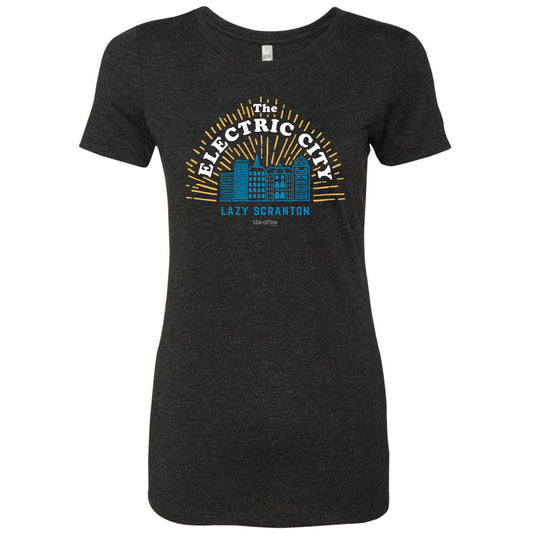 The Office The Electric City Women's Tri-Blend T-Shirt